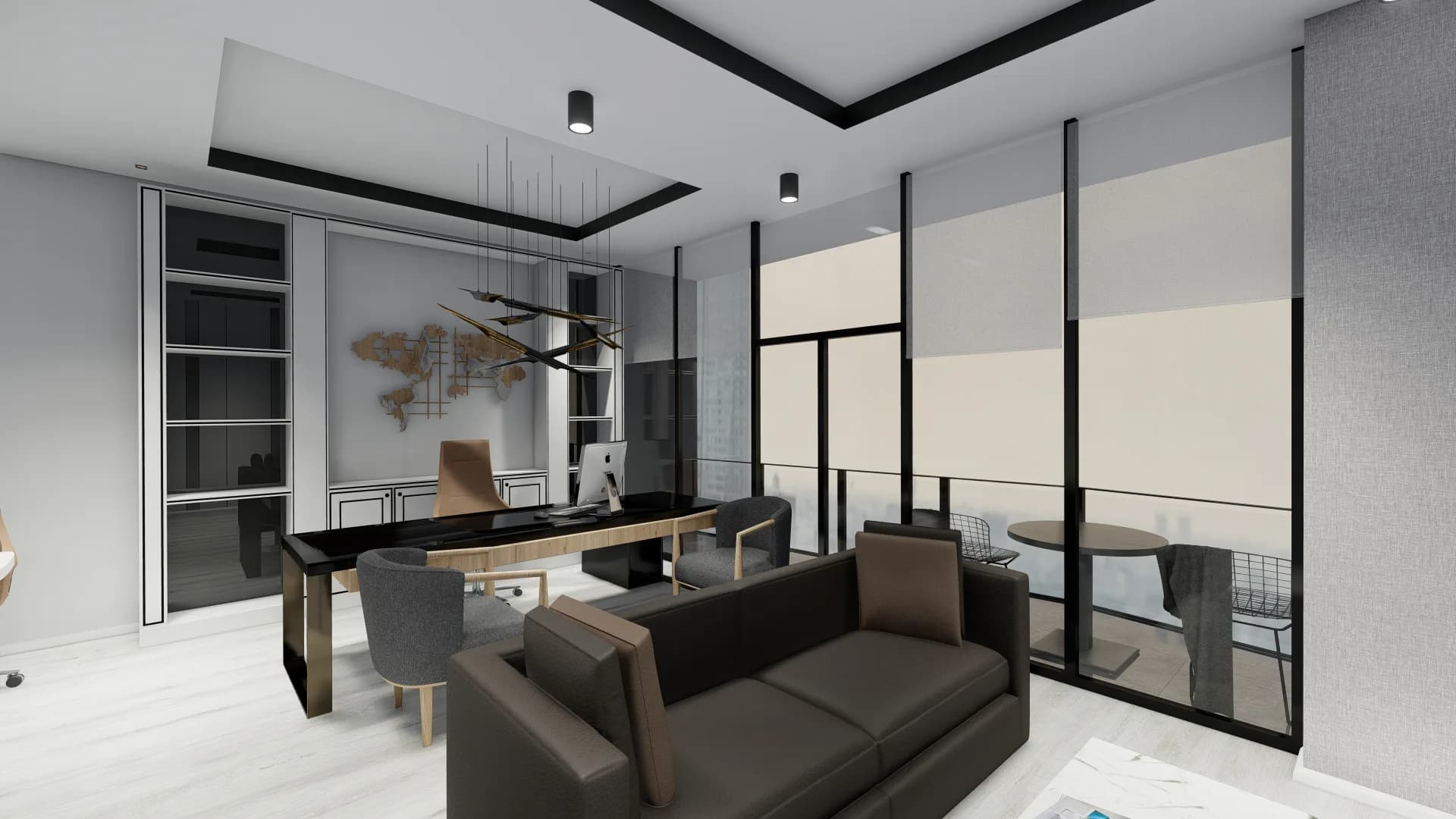 İç mekân tasarımı render